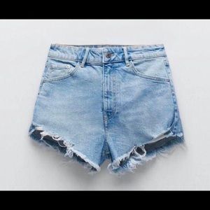 ZARA HIGH WAISTED SHORTS NWT